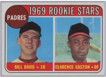 1969 Topps #304 Padres Rookies W/ Davis/ Gaston