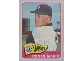 1965 Topps #155 Roger Maris
