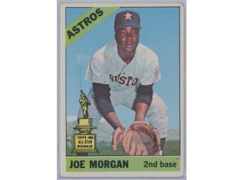 1966 Topps #195 Joe Morgan Rookie Cup
