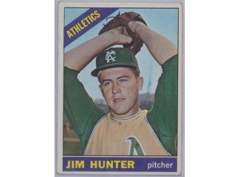 1966 Topps #36 Jim 'catfish' Hunter