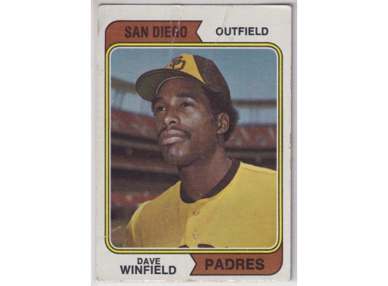 1974 Topps Dave Winfield Rookie