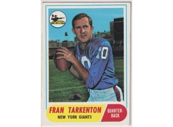 1968 Topps Fran Tarkenton