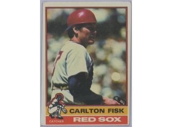 1976 Topps Carlton Fisk