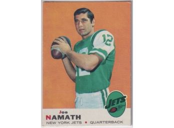 1969 Topps Joe Namath