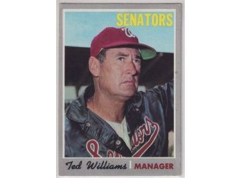1970 Topps Ted Williams