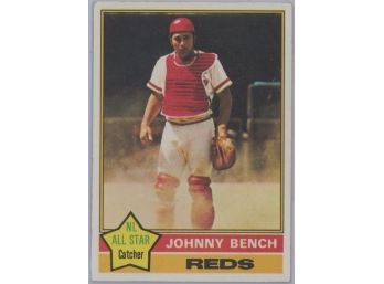 1976 Topps Johnny Bench