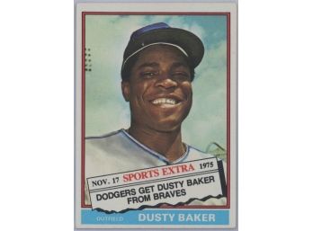 1976 Topps Dusty Baker Traded