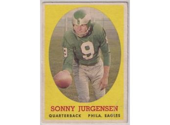 1958 Topps Sonny Jurgenson Rookie