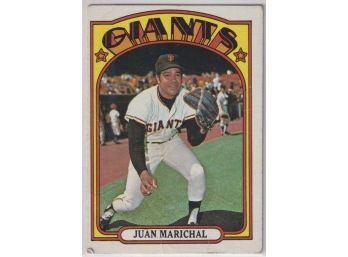 1972 Topps Juan Marichal