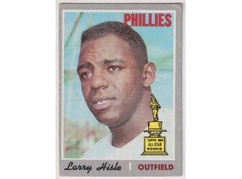 1970 Topps Larry Hisle Rookie Cup