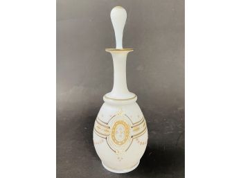 Handpainted Glass Perfume Bottle