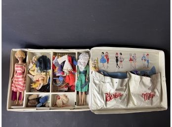 1963 Barbie And Marge Case Full Of Contents As Pictured -