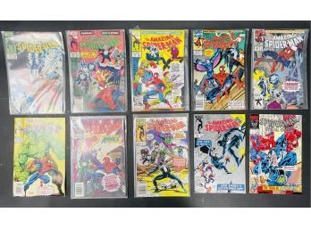 Collection Of Spiderman Comic Books (Lot E)