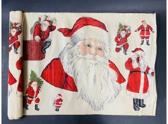 Unique Vintage Santa Tissue Banner