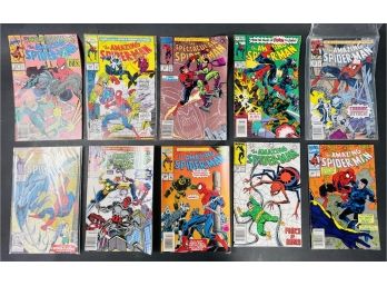 Collection Of Spiderman Comic Books (Lot F)