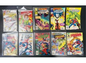 Collection Of Spiderman Comic Books (Lot D)