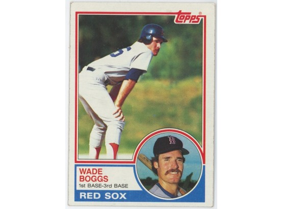 1983 Topps #498 Wade Boggs Rookie