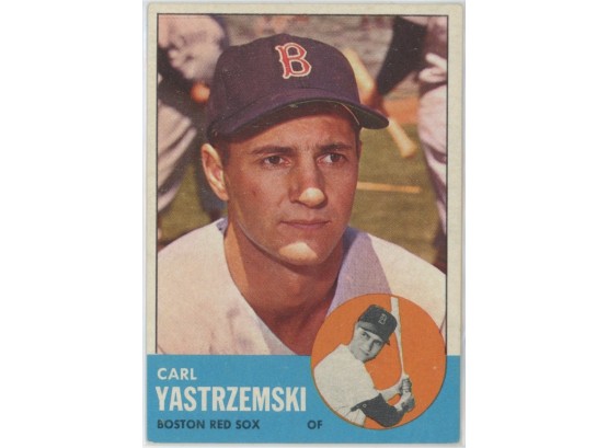 1963 Topps #115 Carl Yastrzemski