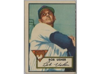 1952 Topps #157 Rob Usher