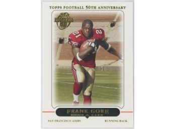 2005 Topps #418 Frank Gore Rookie