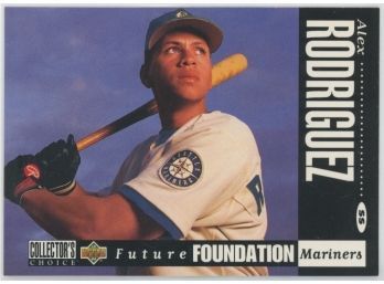 1994 Upper Deck Collector's Choice #647 Alex Rodriguez Future Foundations Rookie