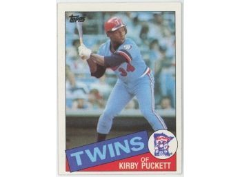 1985 Topps #536 Kirby Puckett