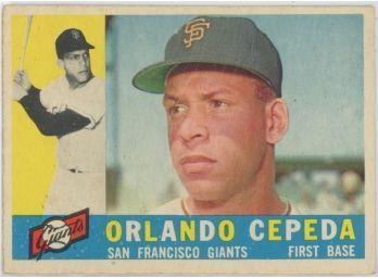 1960 Topps #450 Orlando Cepeda