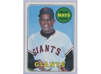 1969 Topps #190 Willie Mays