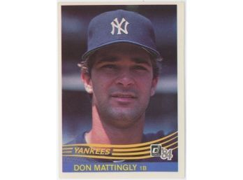 1984 Donruss #248 Don Mattingly Rookie