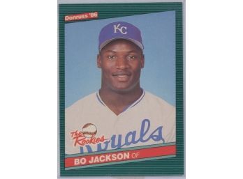 1986 Donruss #38 Bo Jackson Rookie