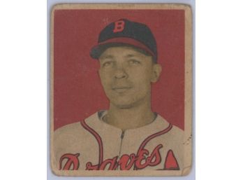 1949 Bowman #104 Ed Stanky