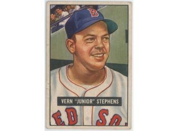 1951 Bowman #92 Vern Stephens
