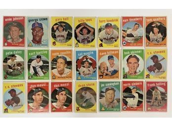 (21) 1959 Topps Baseball