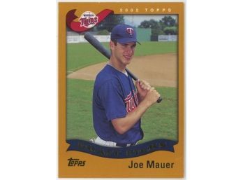 2002 Topps #622 Joe Mauer Rookie