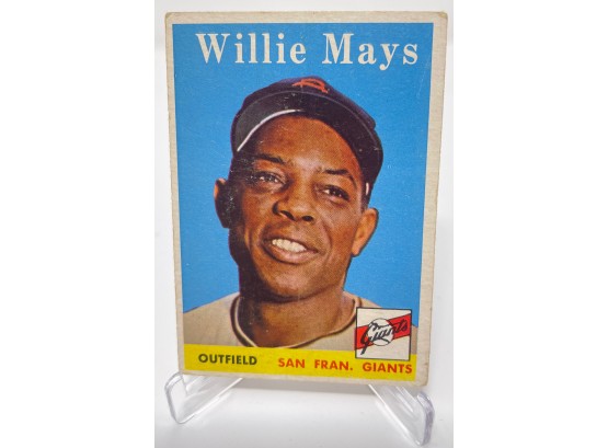 1958 Topps Willie Mays
