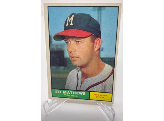 1961 Topps Ed Mathews
