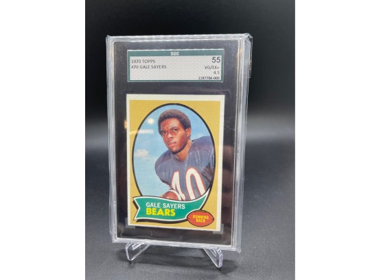 1970 Topps Gale Sayers SGC 55 (4.5)