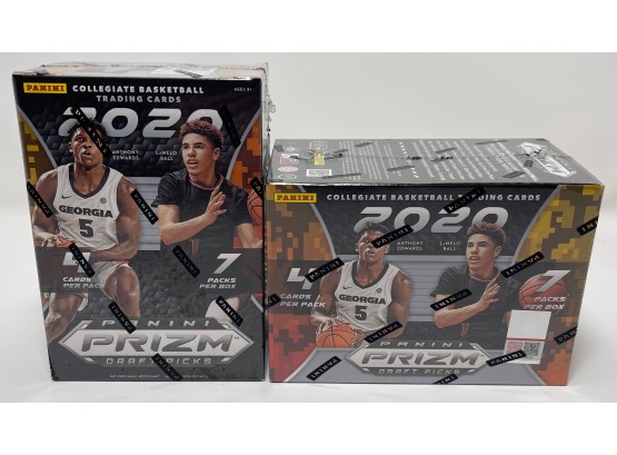 Lot Of (2) 2020 Prizm Draft Picks Basketball Blaster Boxes
