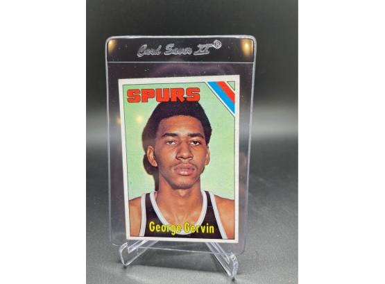 1975 Topps George Gervin Second Year Card