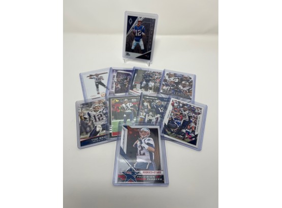 Tom Brady Football Card Lot