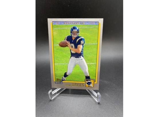 2001 Topps Drew Brees Rookie Card