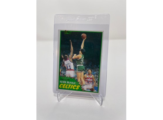 1981 Topps Kevin McHale Rookie Card