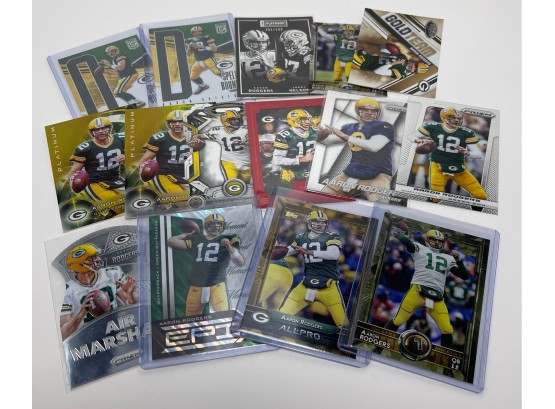Aaron Rodgers Insert And Numbered Lot
