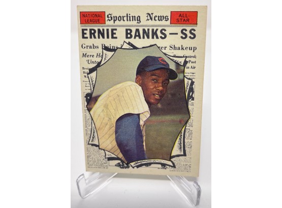 1961 Topps Ernie Banks All Star
