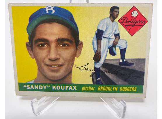 1955 Topps Sandy Koufax Rookie Card