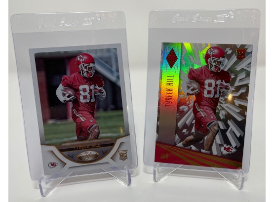 Lot Of (2) 2016 Tyreek Hill Rookie Cards