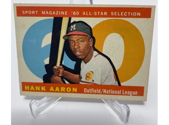 1960 Topps Hank Aaron All Star