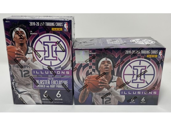 Lot Of (2) 2019 Illusions Basketball Sealed Blaster Boxes