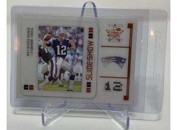 2004 Rookies And Stars Slideshow Tom Brady Serial Numbered Out Of 1250
