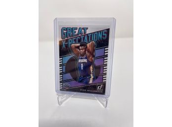 2019 Donruss Great XPectations Zion Williamson Rookie